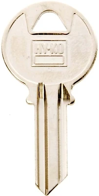 Hy-Ko 11010Y220 Key Blank, Brass Nickel, Yale 4-Pin Locks