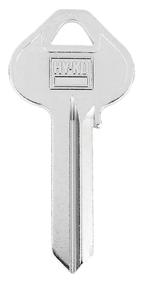 Hy-Ko 11010RU51 Key Blank, Brass, Nickel-Plated, For Corbin Russwin Locks