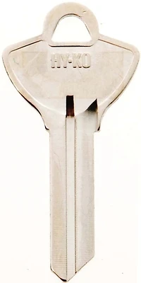 Hy-ko El10 Key Blank For Elgin Locks And Padlocks - Brass Nickel Finish