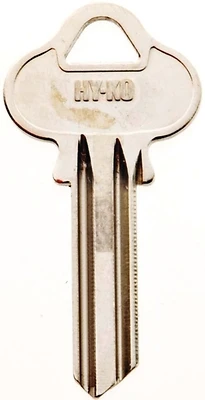 Hy-Ko 11010L1 Key Blank Lockwood L1, Brass and Nickel
