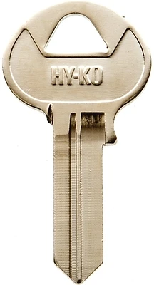 Hy-Ko 11010CO103 Key Blank, Brass Nickel, For Corbin Russwin Locks