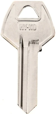Hy-Ko 11010CO97 Key Blank, Brass Nickel, For Corbin Russwin Locks
