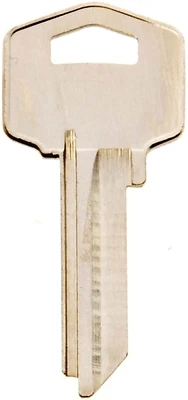 Hy-Ko 11010HR2 Key Blank, Brass/Nickel, Harloc/Tesa Cabinet Locks