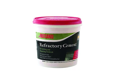 Refractory Cement 64 Fl. Oz. Tub - Model 610 For High-heat Applications