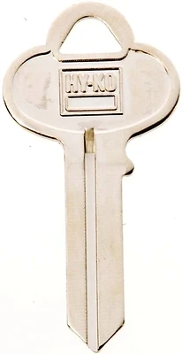 Hy-Ko 11010CO1 Key Blank, Brass, Nickel, Corbin Russwin
