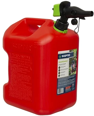 Scepter SmartControl 571 5 Gallon Gas Can, Rear Handle, Flame Mitigation
