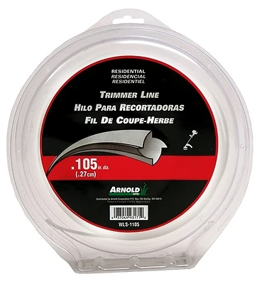 Wls-1105 180-ft Trimmer Line, 0.105-in Diameter, Durable Nylon Blades