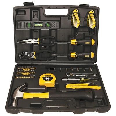 Stanley 94-248 Homeowner's Tool Kit, 65-Piece, Steel