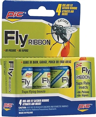 Pic FR3B Fly Ribbon, 96-Count, Indoor and Outdoor Use