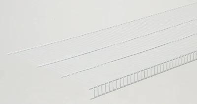 12ft X 20in Close Mesh Ventilated Wire Shelf For Adjustable Storage