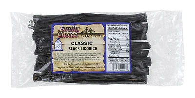 Classic Black Licorice 6.25 Oz - Deliciously Chewy Treat