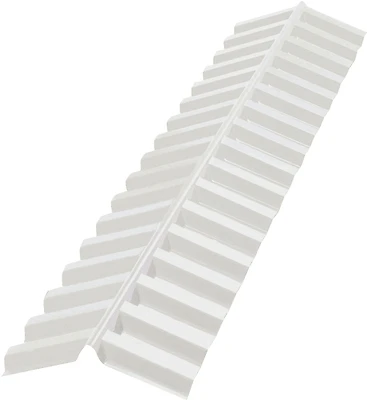 4 Ft. Clear Polycarbonate Ridge Cap Flashing For A-frame Roofs