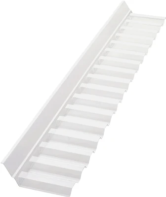 4 Ft. Clear Polycarbonate Wall Connector Flashing For Suntuf Panels