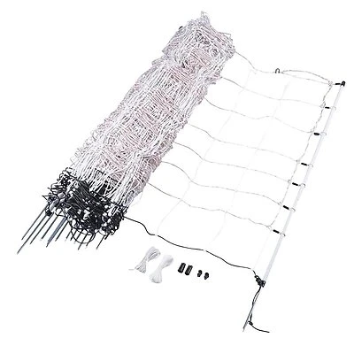 Poultry Netting, Electrifiable, 48 In. x 164 Ft.