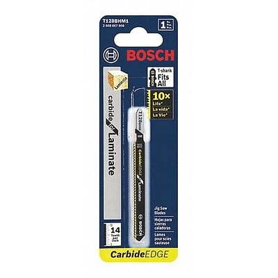 T128bhm1 2-1/2 Inch T-shank Carbide Tooth Jigsaw Blade
