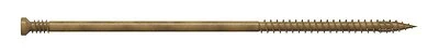 #9 X 5 In. Tan Finish Trim Screws, 50 Pk, Model Ft09500r50