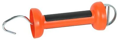 G69703 Rubber Grip Gate Handle, 70 Mm Long, Durable Plastic And Rubber