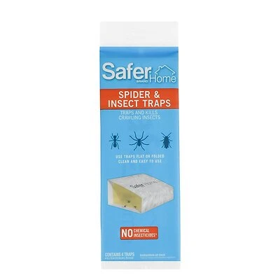 Spider & Insect Traps, 4-Pk.