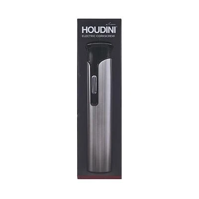 Houdini H1-04104T Electric Corkscrew, Black, Stainless Steel