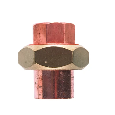 1-1/4 In. Sweat X 1-1/4 In. D Sweat Copper Union, Lead-free, 1 Pk
