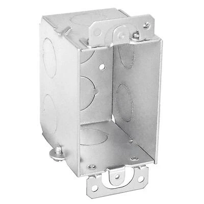Southwire G601-UPC 1-Gang Steel Welded Conduit Wall Box, 2.5 In. Depth