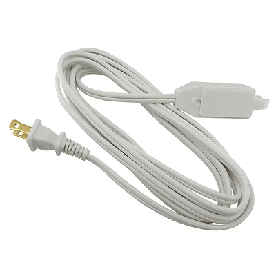 Projex IN162PT206WHP Indoor Extension Cord, 16/2 SPT-2, 3 Outlets, 6 Ft.