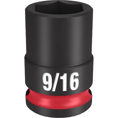 Shockwave 9/16 In. X 3/8 In. Drive Sae 6 Point Standard Socket