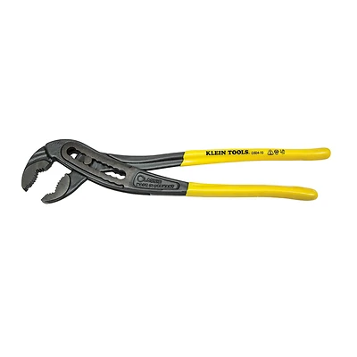 10 In. Classic Klaw Pump Pliers, Model D504-10, Yellow