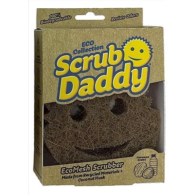 Scrub Daddy 14000010060EN01 Eco Daddy Medium Duty Scrubber Sponge, 6 In., 2 Pk