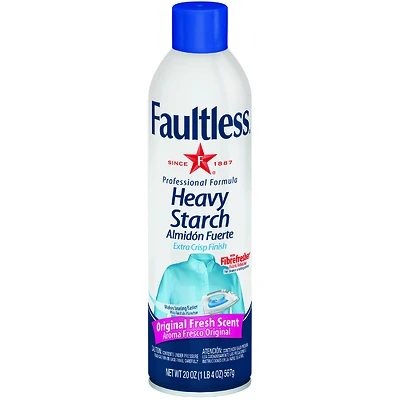 Faultless 20722 Heavy Starch Spray, Fresh Scent, 20 Oz