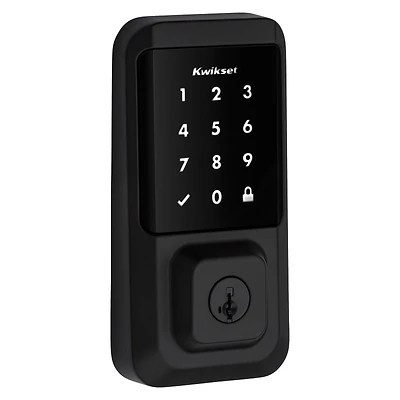 Kwikset Halo 99390004 Touchscreen Wi-Fi Smart Lock, Iron Black