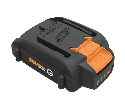 Worx WA3669 20V Power Share Lithium Battery, 2.0 Ah