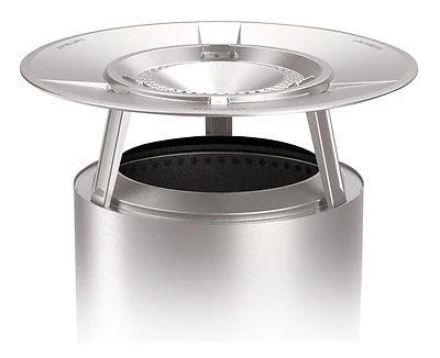 Ranger Heat Deflector With 3 Detachable Legs, 304 Stainless Steel, 20 In Diameter