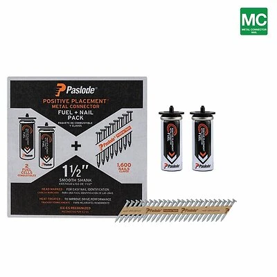 Prostrip 1-1/2 In. L Galvanized Fuel And Nail Kit 30 Deg 1 Pk