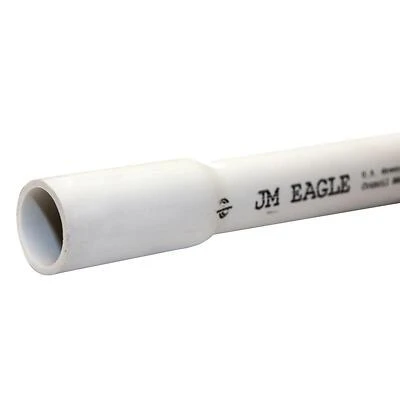 4 Inch X 20 Feet Pvc Sdr26 Belled End Pipe For Plumbing And Drainage