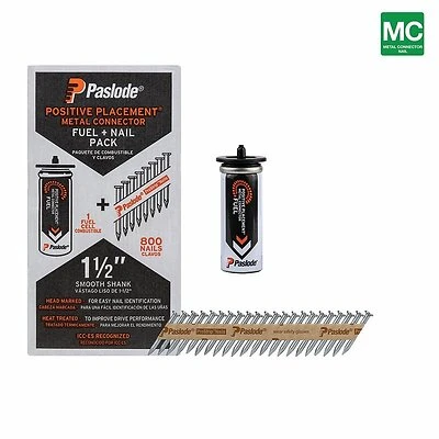 Prostrip 1-1/2 In. L Paper Strip Brite Fuel And Nail Kit 30 Deg 1 Pk