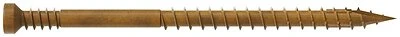 Simpson Strong-tie #7 X 2-1/2" Exterior Grade Finish Trim Screw, Tan, 400 Pk