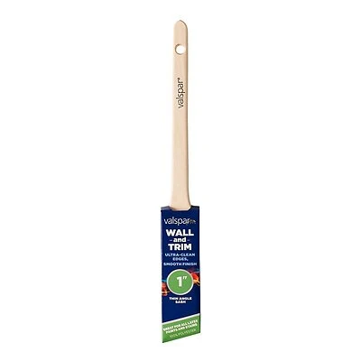 1-inch Polyester Angle Paint Brush For Precision Trimming