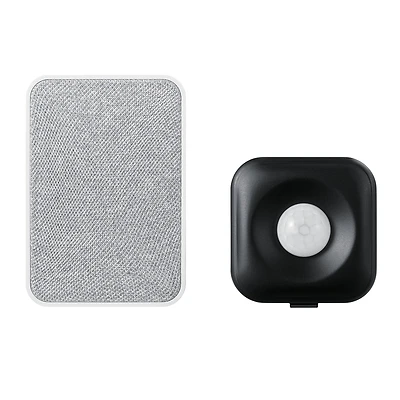 Heath Zenith Wireless Door Bell With Mounting Sensor - Black/white