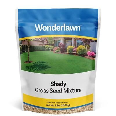 Mixed Full Shade Grass Seed 3 Lb Bag For Dense Shade Areas