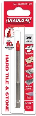 3/8 In. X 3-1/2 In. Carbide Tipped Drill Bit For Glass, Tile & Stone