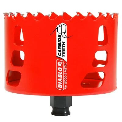 4-5/8 In. Carbide Hole Saw For Metal, Wood, And Plastic