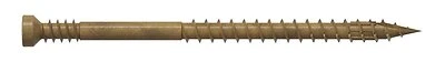 Simpson Strong-tie #7 X 2-1/2" Finish Trim Screw, Tan, 100 Pk, Model Ft07212r100