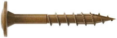 Simpson Strong-tie #8 X 1-1/4" Wafer-head Construction Screw 100 Pk, Model Cbt08114r100