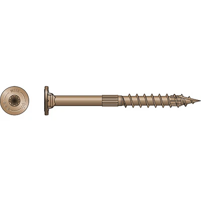 Simpson Strong-tie 2-1/2 In. L T25 Zinc-plated Framing Screws For Wood Applications