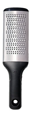 Stainless Steel Grater With Soft Handle And Non-slip Feet