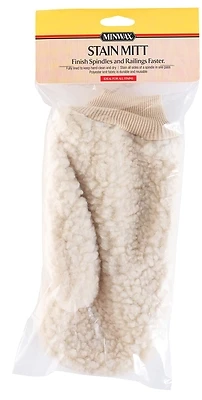Minwax 427912010 Stain Mitt, Lambskin, 13-1/4 In