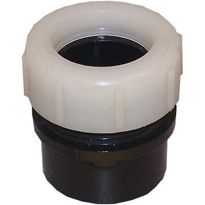 Abs Trap Adapter 1-1/4 In Spigot X Mnpt Connection, Model 102800abc