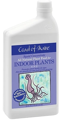 Coast Of Maine Liquid Squid Fertilizer, 1 Qt, 2-3-0 N-P-K