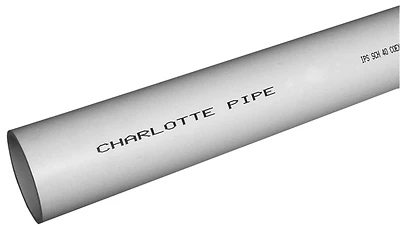 4 In. X 10 Ft. Foamcore Pvc Schedule 40 Dwv Plain-end Pipe - Model Pvc 04400 0600